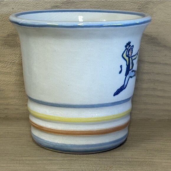 Louisville Stoneware Punch Cup 10 Lords a Leaping 12 Days of Christmas Mug - Picture 4 of 6